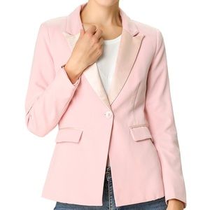 Light Pink Blazer in Size- XS